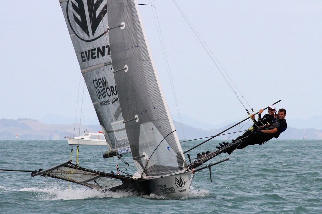 Events Clothing - 18ft skiff Nationals - Day 1, January 19, 2013 © Richard Gladwell www.photosport.co.nz